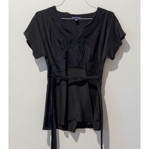 Banana Republic Tie-Back Pleated Top